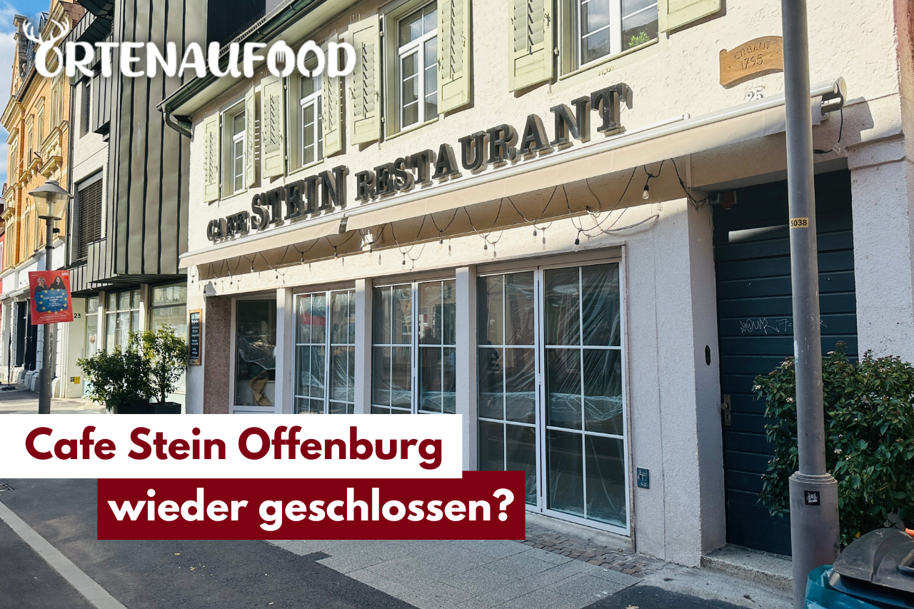 Aus & vorbei? Das mysteriöse Verschwinden des Café Stein in Offenburg!