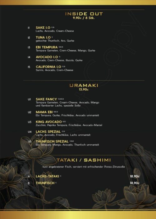 Inside Out / Uramaki / Tataki