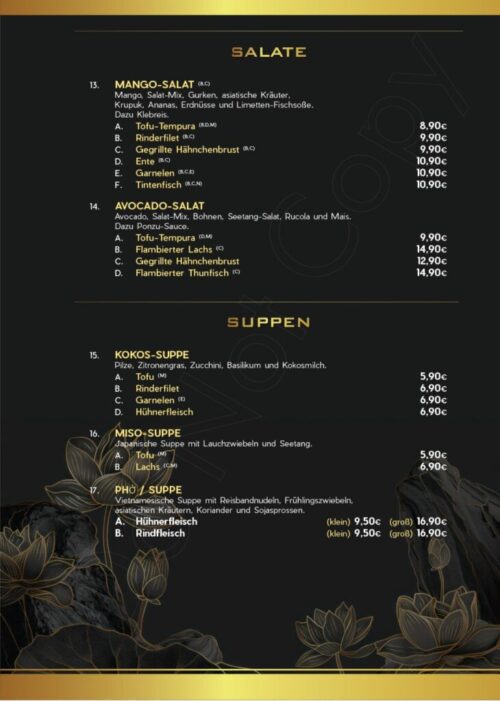 Salate / Suppen